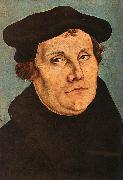Lucas  Cranach Portrait of Martin Luther oil painting